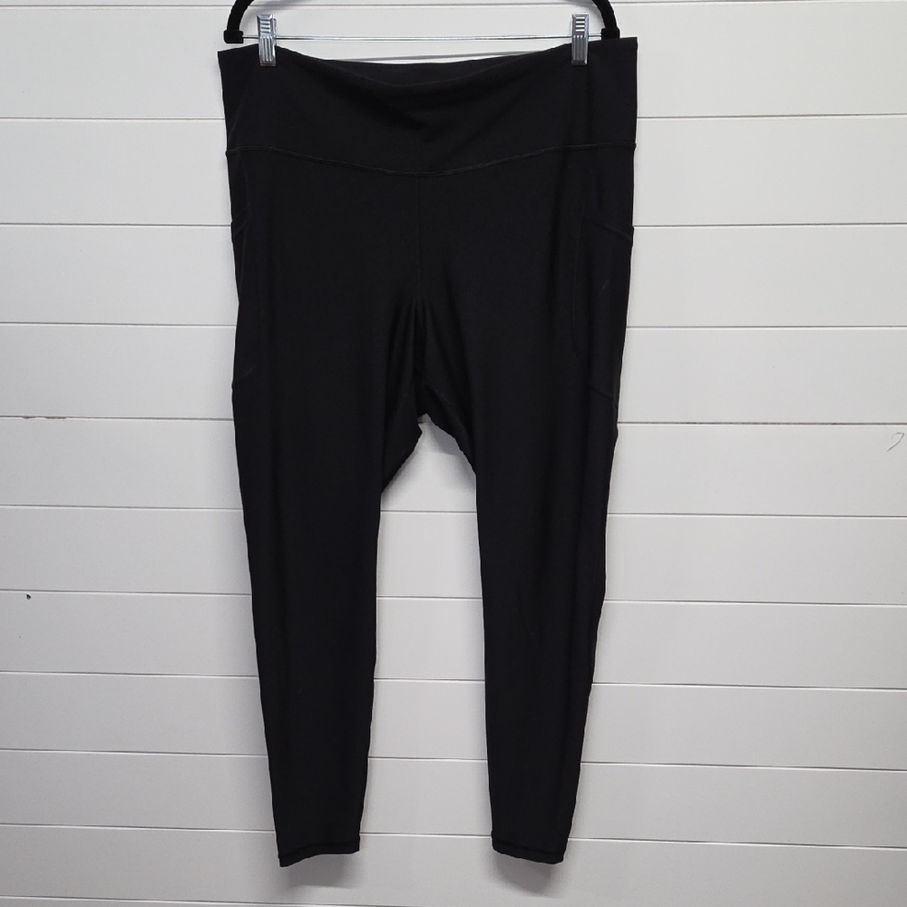 Old Navy Active Leggings High Rise Powersoft Size XXL go Dry Black